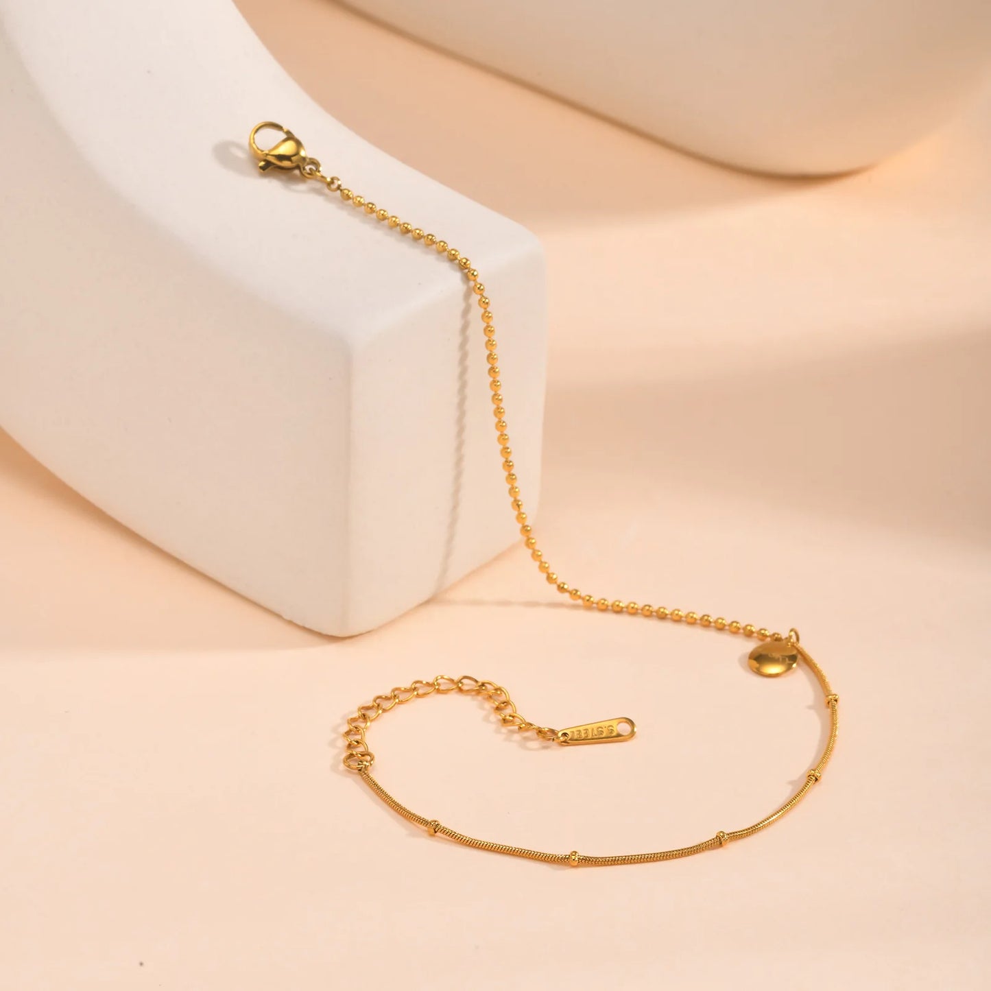 Golden Charm Bracelet