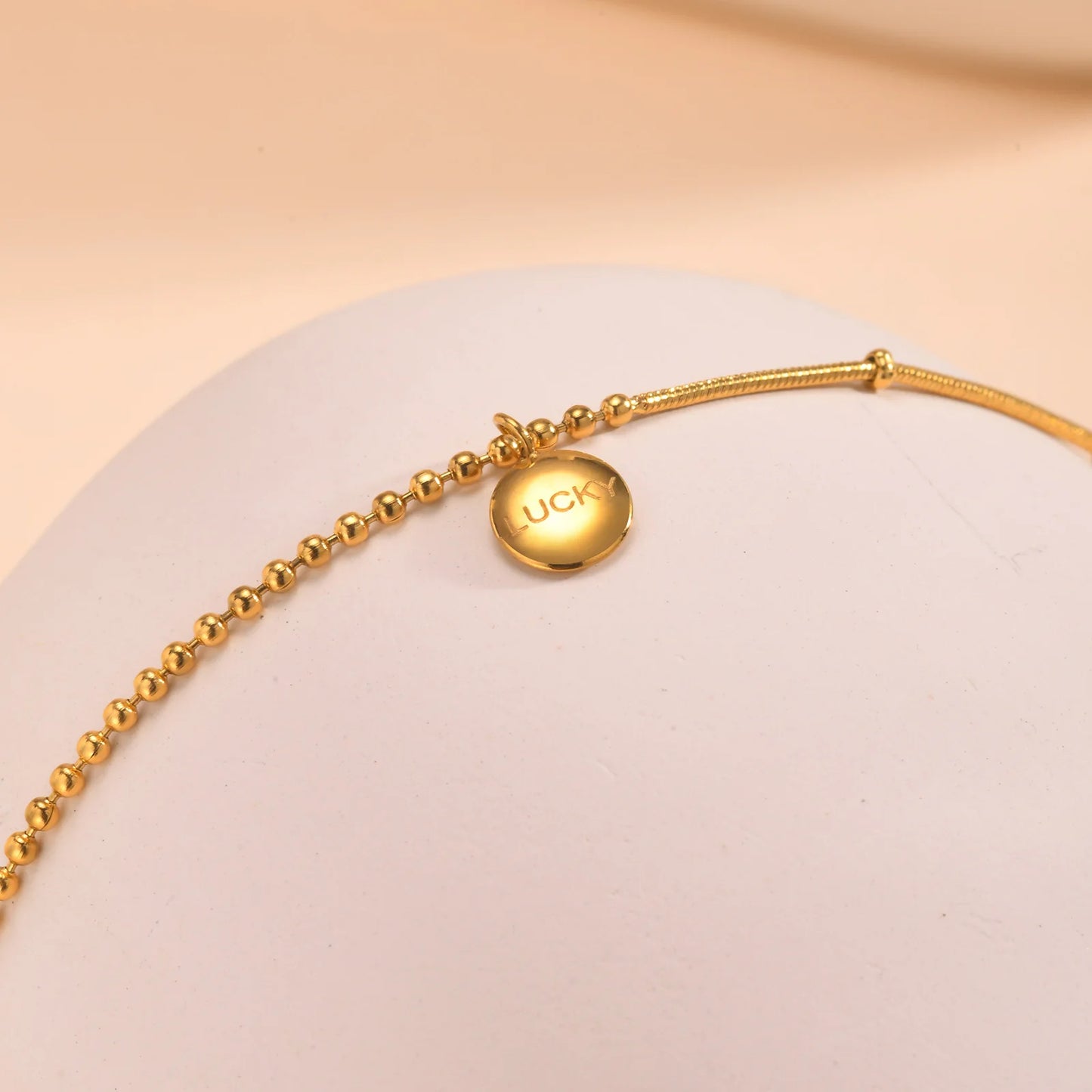 Golden Charm Bracelet